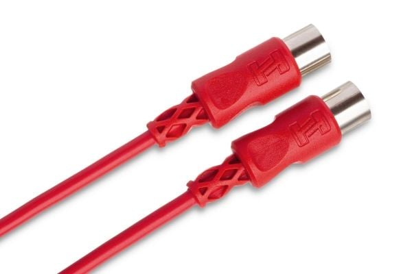 Hosa Technology MID-305RD, DIN (5-pin), Hankjønn, DIN (5-pin), Hankjønn, 1,52 m, Rød