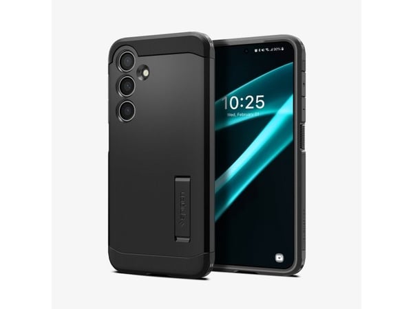Spigen Tough Armor, Suojus, Samsung, Galaxy S24 Plus, 17 cm (6.7"), musta