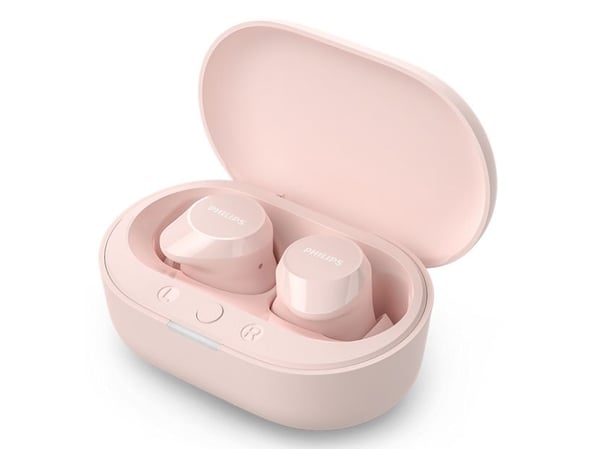 Philips TAT1209PK/00, True Wireless Stereo (TWS), Puhelut/Musiikki, 20 - 20000 Hz, 30 g, Kuulokkeet, Vaaleanpunainen