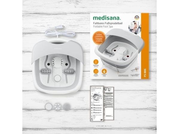 Medisana FS 886 fotbad, vit