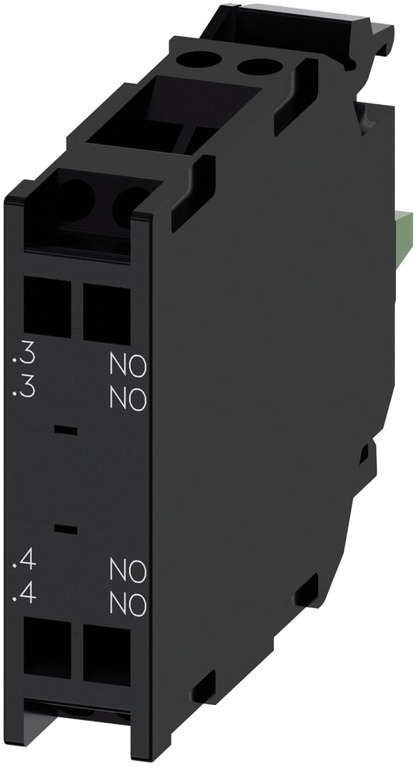 Siemens 3SU1400-1AA10-3NA0 Kontaktimoduuli 2 x sluttekontakt 1 kpl