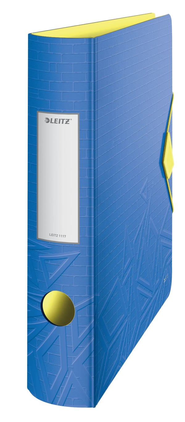 Leitz 11170032, A4, Oppbevaring, Skumplast, Blå, 350 ark, 80 g/m²