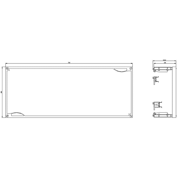 Siemens 8GK4401-2KK32, 300 mm, 310 mm, 910 mm, 60 mm, 2,34 kg