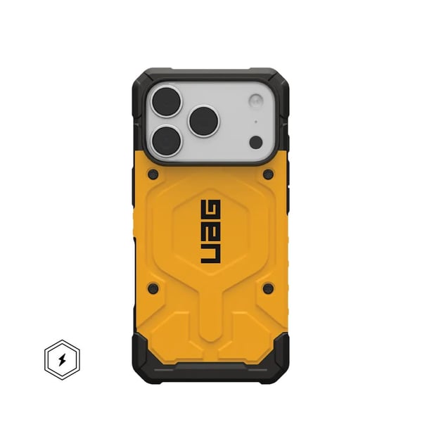 Urban Armor Gear Pathfinder, Etui, Apple, iPhone 17 Pro, 16 cm (6.3"), Gult