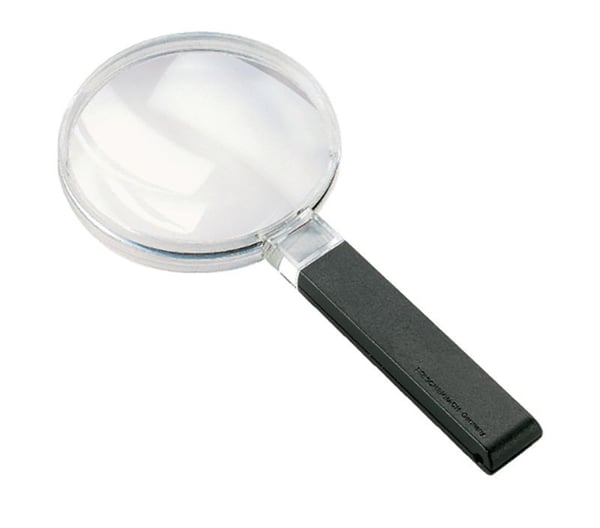 Eschenbach 2642-100, Käsikäyttöinen suurennuslasi, Musta, Läpinäkyvä, Muovi, Muovi Eschenbach 2642-100, Käsikäyttöinen suurennuslasi, Musta, Läpinäkyvä, Muovi, Muovi