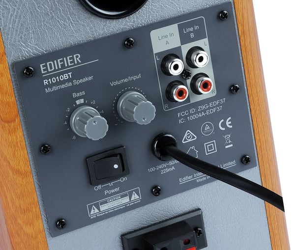 Edifier R1010BT-kaiuttimet 2.0 Bluetooth 24 W, musta