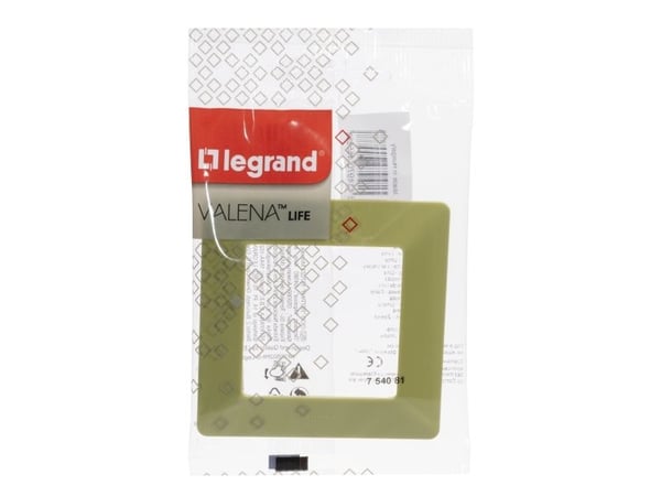 Legrand 754081, Lime, Termoplastinen, Legrand, Kiiltävä, IP20, Tyhjä lautanen