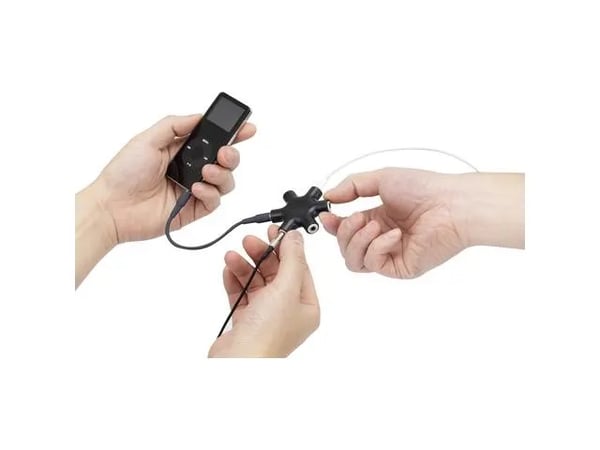 SpeaKa Professional SP-7870556, Musta, 0,18 m, Ääni (3,5 mm)