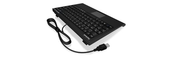 ICY BOX ACK-540U+, Mini, Ledningsført, USB, Membran, Lajittelu