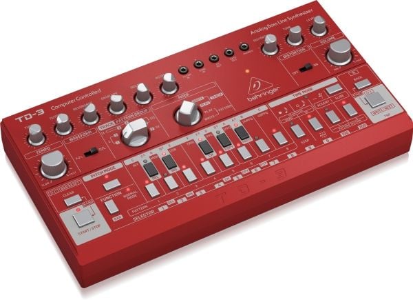 Behringer TD-3-RD, Analog synthesizer, Röd, ?DC, 9 V, 305 mm, 165 mm