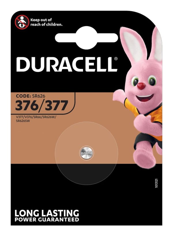 Duracell D377 - Paristot SR66 - sølvoxid - 25 mAh