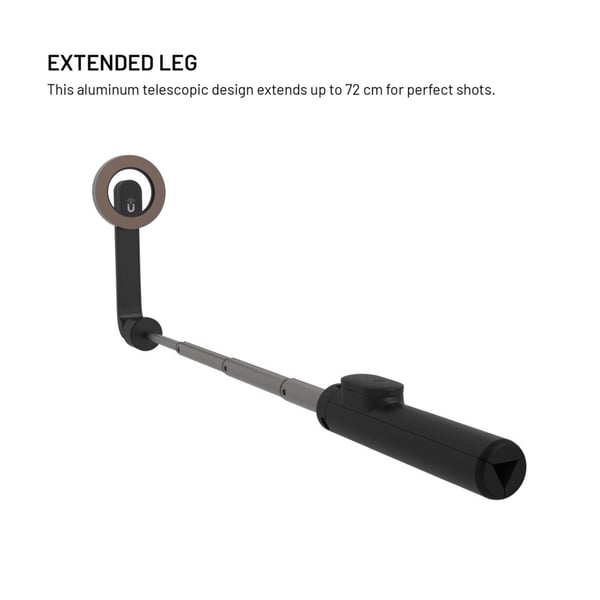 FIXED MagSnap - Selfiepinne/tripod - magnetisk montering - för Apple iPhone 12, 13, 14, 15, 16