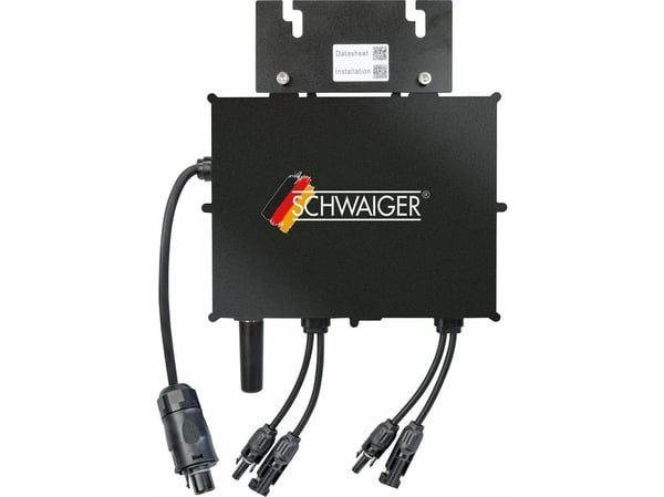 Schwaiger SOWR0806, Sisätila, IP67, musta, -40 - 85 °C, 2,9 kg, 268 mm