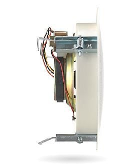 Visaton VS-DL18/1, 1.0 kanaler, Koblet med ledninger (ikke trådløs), 6 W, 70 - 20000 Hz, Hvit