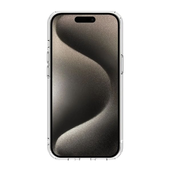 JustMobile PC-1567PCC, Mobilskal, Apple, iPhone 15 Pro Max, 17 cm (6.7"), Transparent