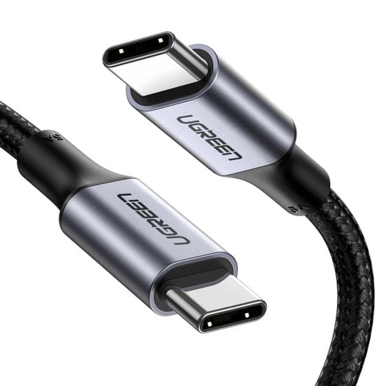Ugreen - USB-kabel - USB-C (hann) til USB-C (hann) - 20 V - 5 A - 1.83 m - USB Power Delivery (100 W) - svart