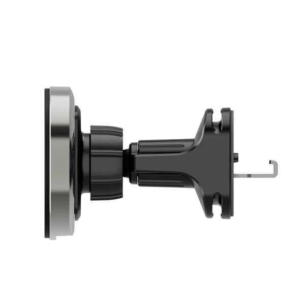 DELTACO - Trådløs ladeholder for bil - magnetisk - 15 watt - Fast Charge - svart