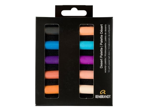 Rembrandt soft pastellset Desert Palette | 10 halvpasteller