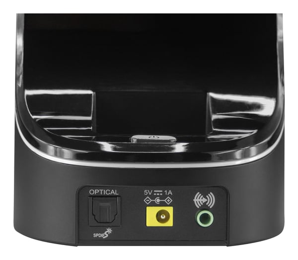 Geemarc CL7370 OPTI - Hodetelefonsystem med mikrofon - hakestropp - 2,4 GHz - trådløs
