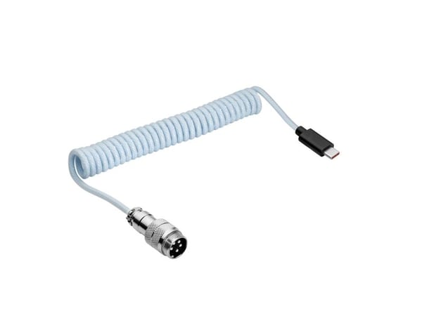 USB-kaapeli Akyga AK-USB-48 USB A (m) / USB type C (m) Spiralny Aviator ver. 2.0 3m 3m