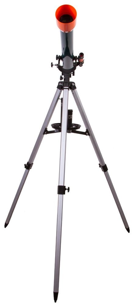 Levenhuk LabZZ T3, Oranssi, Petroolin värinen, Alumiini, Ohje, 3,03 kg, 730 mm, 235 mm