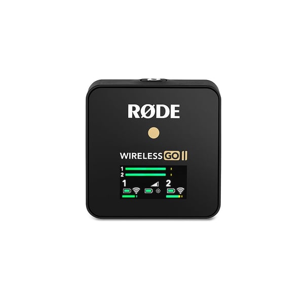 RØDE Wireless GO II trådløst mikrofonsystem, tokanals, to sendere