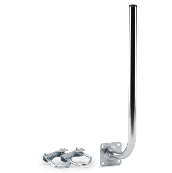 Extralink L250x750 | Uchwyt balkonowy | 250x750mm, z cybantami M8, stal, ocynk