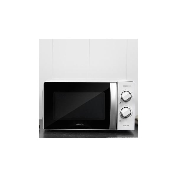 Cecotec ProClean 2010, Benkeplate, Solo mikrobølge ovn, 20 l, 700 W, Rotasjon, Hvit