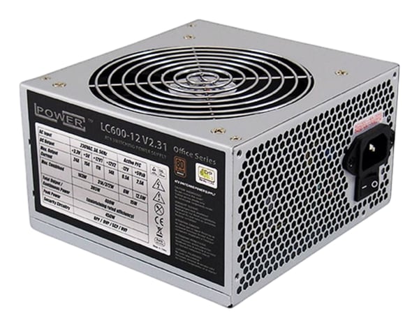 LC Power LC600-12 V2.31 - Virtalähde (sisäinen) - ATX12V 2.31 - 80 PLUS Bronze - 450 Watt - aktiivinen PFC