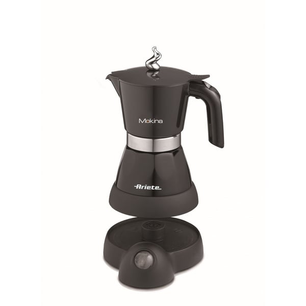 Ariete 1358 Moka Aroma Elettrica - Elektrisk siler - 4 kopper - svart