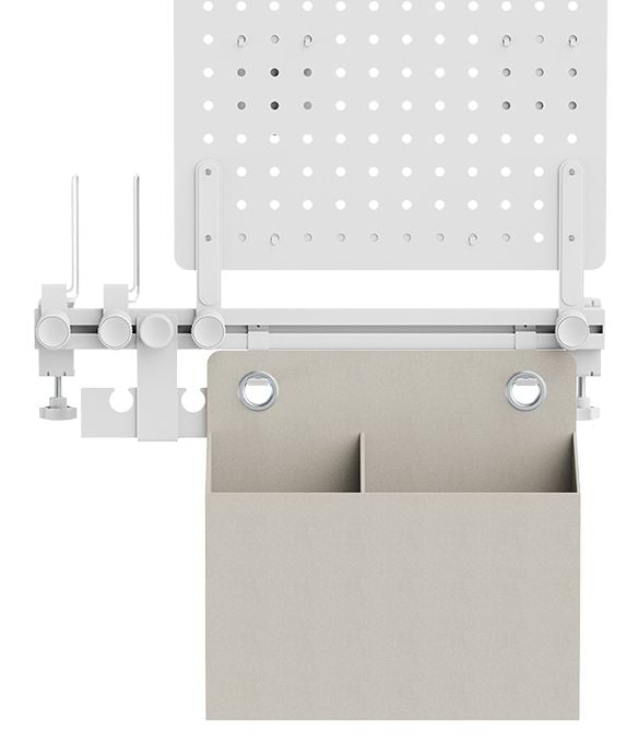 LogiLink PB0101, Stål, Plast, Hvit, Monokromatisk, Universell, 26 kg, 557 mm