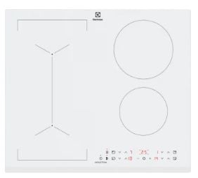 Electrolux LIV63431BW induksjonstopp 59 cm, 4 soner, for innbygging, hvit