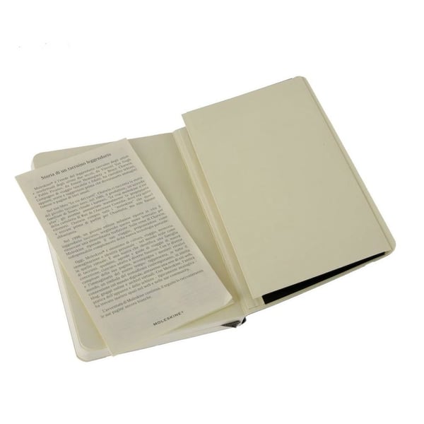 Moleskine Classic, Monokromatisk, Svart, 192 ark, Matt, Mykt omslag, Voksen