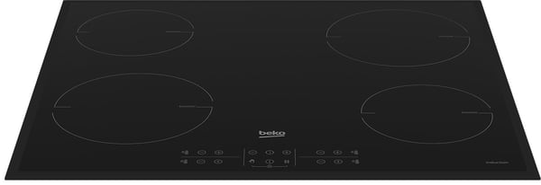 Beko HII64205MTB, Musta, Kiinteä, 58 cm, Keittoalueinduktioliesi, Lasi, 4 alue(tta)