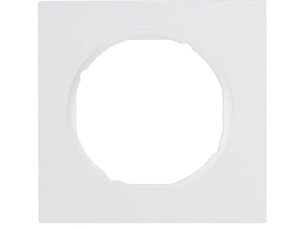 Berker 10112289, Valkoinen, Ruuviton, Berker, Kiiltävä, 1 kpl
