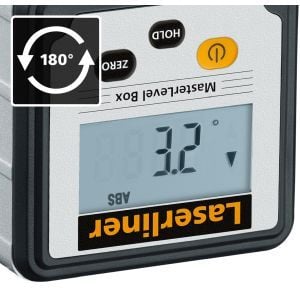 Laserliner 081.260A, elektronisk, svart, grå, LCD, plast, AAA, 1,5 V