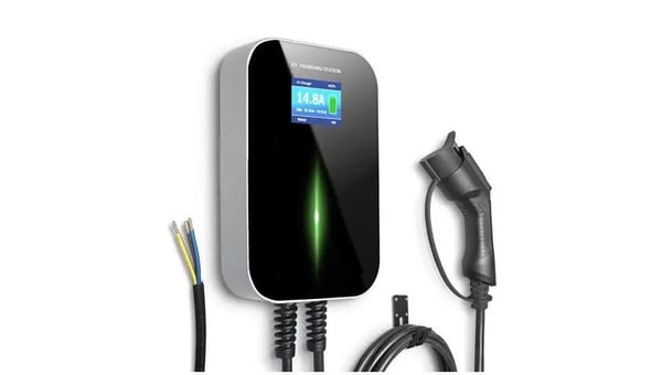 Extralink BS20-BC-22kW-APP Type 2 32A 22kW | Laturi sähköautolle | 3 vaihetta, LCD-näyttö, sovellus, 6,1m