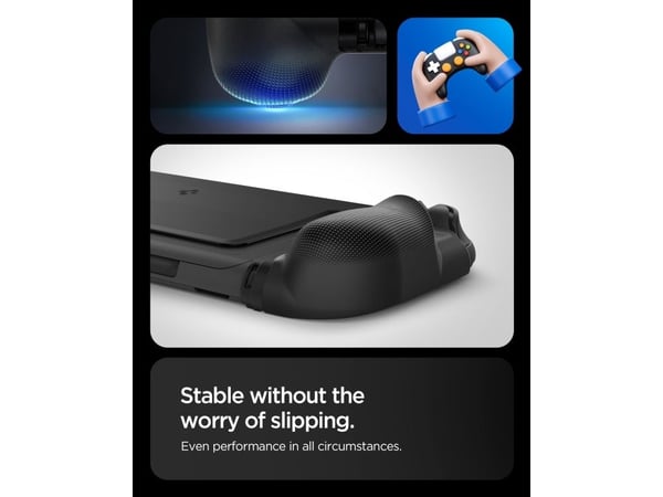Spigen Dual Grip Nintendo Switch 2-deksel, svart