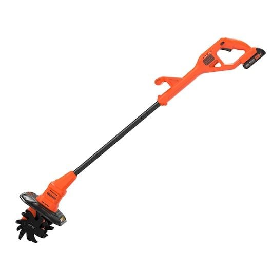Black & Decker BETL1820L-QW, Elektrisk jordfreser, 16 cm, Oransje, Batteri, 18 V, Lithium-Ion (Li-Ion)