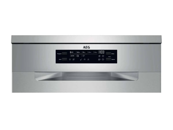 AEG FFB64627ZM, Vapaasti seisova, Kokonaiskoko (60 cm), Ruostumaton teräs, Liukusäädin, 1,5 m, 1,5 m
