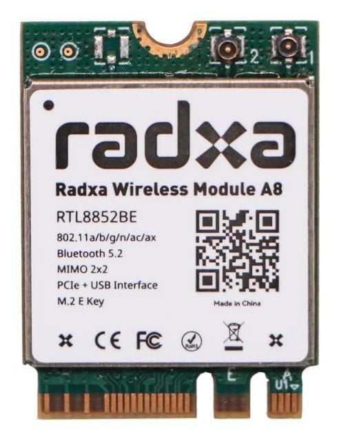 ALLNET RA007-A8, Bluetooth-modul, Grønn, 2.4 - 5 GHz, IEEE 802.11a, IEEE 802.11ac, IEEE 802.11ax, IEEE 802.11b, IEEE 802.11g, IEEE 802.11n, 20 g