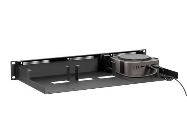 Rackmount.IT RM-AP-T3 - Rack-monteringssett - signal svart - 1U - 19"