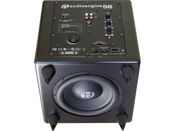Audioengine S8, 125 W, Aktiv subwoofer, 27 - 180 hz, 250 W, 88 dB, 50 - 130 hz