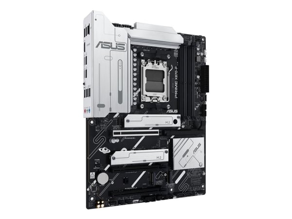 ASUS PRIME X870-P - Moderkort - ATX - Socket AM5 - AMD X870 Chipuppsättning - USB4, USB 3.2 Gen 2, USB-C 3.2 Gen2, USB 3.2 Gen 1 - 2.5 Gigabit LAN ...