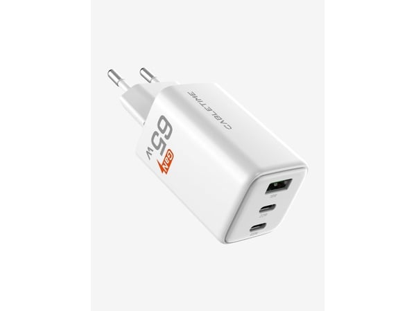 Cabletime GA65W, Innendørs, AC, 20 V, 3,25 A, Hvit