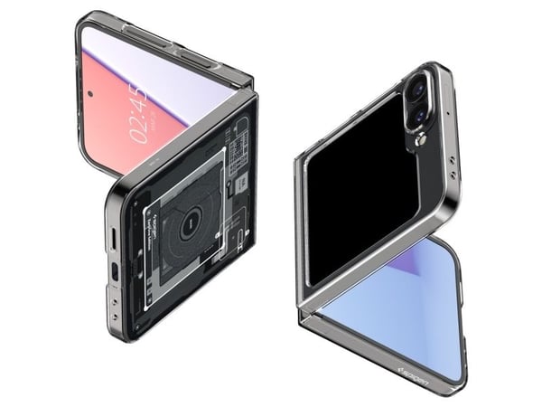 Spigen Air Skin Zero One - Baksidedeksel for mobiltelefon - polykarbonat, uretan - zero one - for Samsung Galaxy Z Flip6