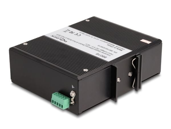 Delock - Switch - 8 x 10/100/1000 + 2 x SFP - DIN-skinnemonterbar