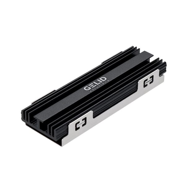 Gelid Solutions HS-M2-SSD-21, Aluminium, Svart, 72 mm, 23 mm, 10 mm, 28 g Gelid Solutions HS-M2-SSD-21, Aluminium, Svart, 72 mm, 23 mm, 10 mm, 28 g
