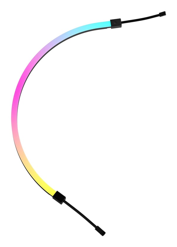 CORSAIR LS430 Aurora RGB - Belysningssats - svart - 430 mm