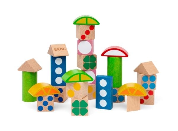 BRIO 30112 Building blocks with patterns (25 pcs)
